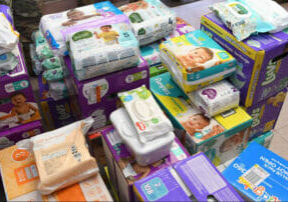 diaper bank flyer photo